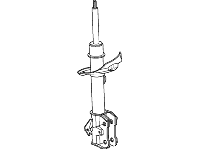 Honda 51606-SXS-A21 Shock Absorber Unit, Left Front