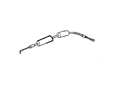 Honda 72631-SWA-A01 Cable, Right Rear Inside Handle