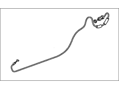 Honda 74411-SWA-A01 Cable, Fuel Lid Opener