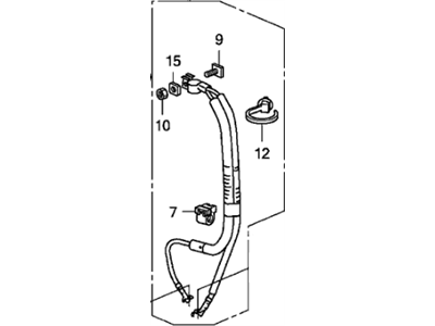 Honda 32600-SWA-A10 Cable Assembly, Battery Ground