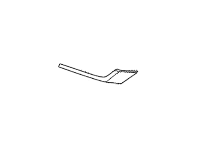 Honda 71175-SWA-J31 Molding B, L. FR. Grille (Upper)