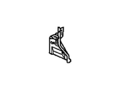 Honda 66165-SWA-A00ZZ Stiffener, L. RR. Panel Side