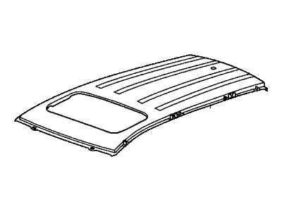 Honda 62100-SXS-A10ZZ Panel, Roof