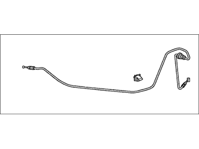 Honda 74130-SWA-A01 Wire Assembly, Hood