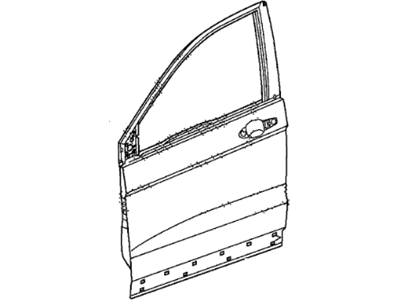 2007 Honda CR-V Door Panel - 67050-SWA-A90ZZ