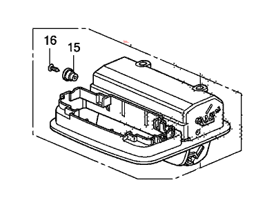 2010 Honda CR-V Consoles - 83250-SLJ-J02ZE