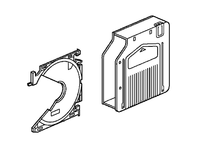 39119-S2X-003 Honda Magazine Assy., CD Illustration 1 of 1