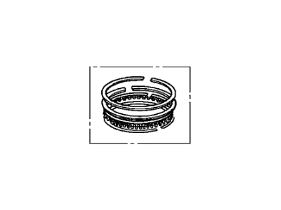 2007 Honda CR-V Piston Rings - 13021-RZA-004