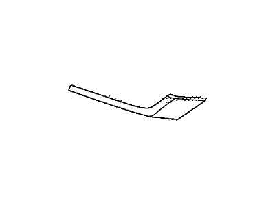 Honda 71125-SWA-J31 Molding B, R. FR. Grille (Upper)