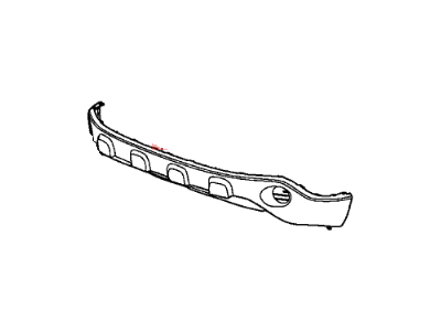 Honda 04712-SWA-A91 Face, Front Bumper (Lower) (Dot)