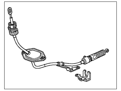 Honda 54315-SWA-A81 Wire, Control