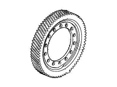 Honda 41233-RZH-000 Gear, Final Driven