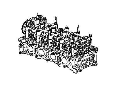 Honda 10003-R11-A00 General Assembly, Cylinder Head