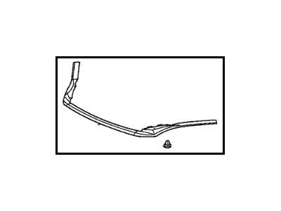 Honda 74142-SXS-A00 Rubber, Hood Seal