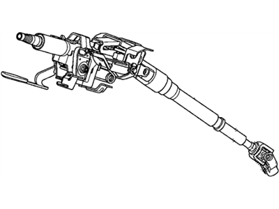 Honda 53200-SWA-A04 Column Assembly, Steering