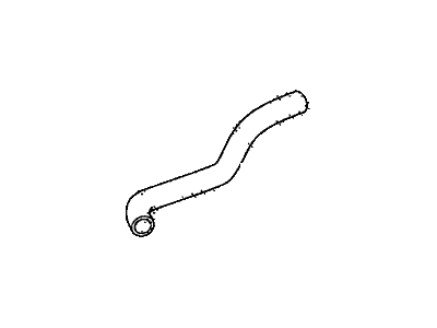 Honda 19501-RZA-A01 Hose, Water (Upper)