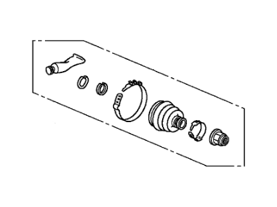 Honda 42017-SWA-010 Boot Set