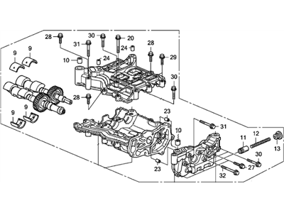 Honda 15100-RZA-013 Pump Assembly, Oil