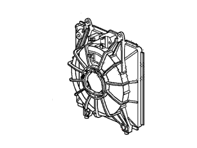 Honda 38615-RZA-A01 Shroud, Air Conditioner