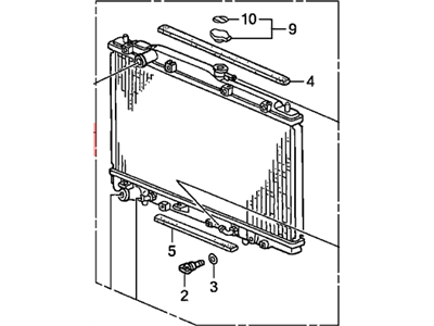 Honda 19010-PVJ-A52 Radiator