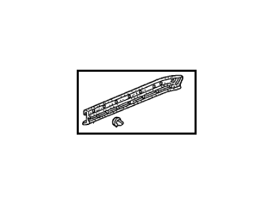 Honda 72827-S9V-A01 Seal, R. RR. Door Sill (Lower)