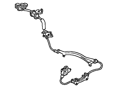 Honda 57475-S3V-A52 Sensor Assembly, Left Rear