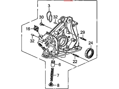 Honda 15100-RCA-A03