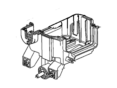 Honda 80201-S0X-A01 Case (Lower)