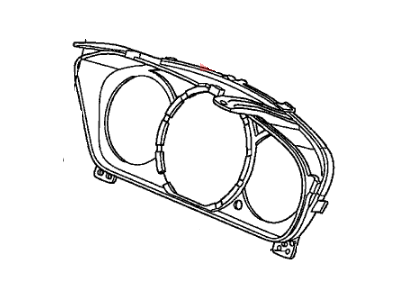 Honda 78155-S9V-A51 Visor Assy., Meter