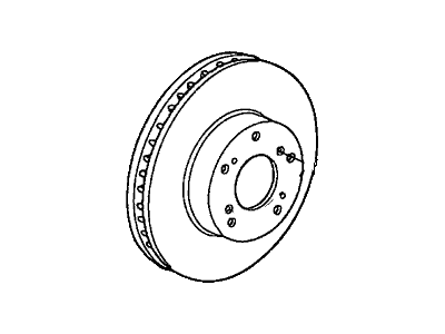 Honda 45251-TA6-A00 Disk, Front Brake