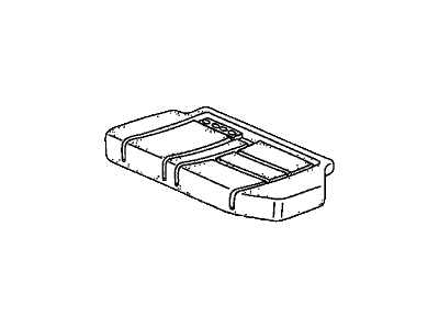 Honda 81732-S9V-A02 Pad, L. Middle Seat Cushion