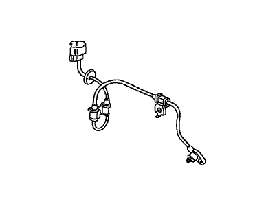 Honda 57455-S9V-A03 Sensor Assembly, Left Front