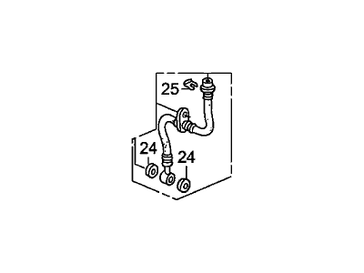 2007 Honda Pilot Hydraulic Hose - 01464-S9V-A00