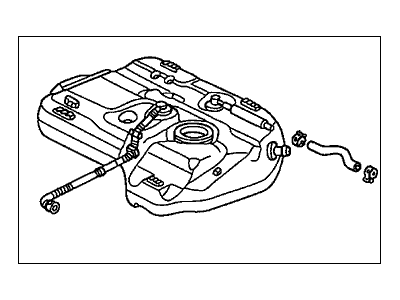 2005 Honda Pilot Fuel Tank - 17500-S9V-A01