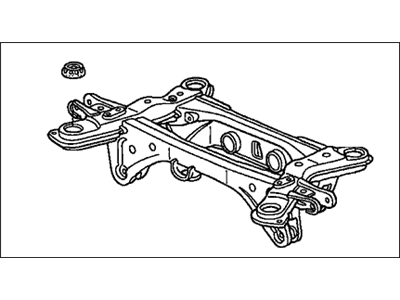 2008 Honda Pilot Rear Crossmember - 50300-STW-A01