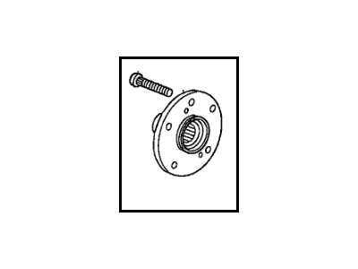 Honda 44600-S3V-A10 Hub Assembly, Front