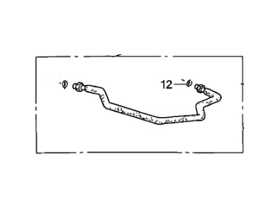 Honda 80344-S3V-A50 Pipe B, RR. Receiver