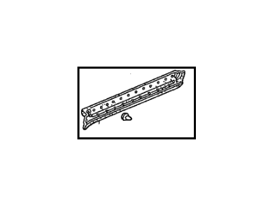 Honda 72367-S9V-A01 Seal, L. FR. Door Side Sill