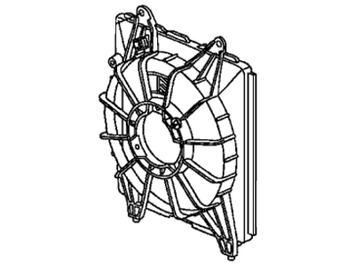 Honda 38615-RRA-A01 Sub Shroud (Denso)