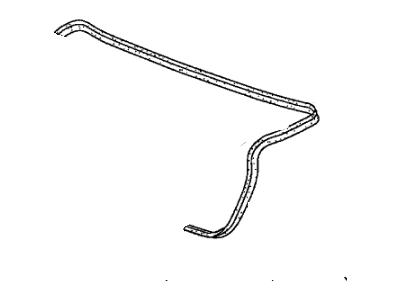 Honda 74865-SNC-013 Weatherstrip, Trunk Lid