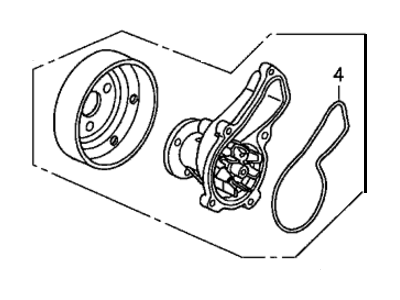 Honda 06192-R1A-305 Water Pump Kit