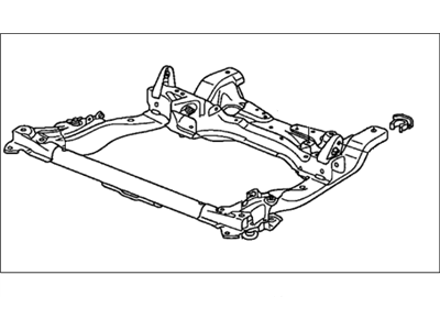 2008 Honda Civic Front Cross-Member - 50200-SNA-A82