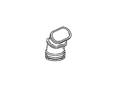 2007 Honda Civic Air Intake Coupling - 17257-RRB-A00