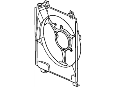 Honda 38615-RNA-A01 Shroud, Air Conditioner