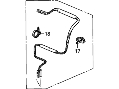 Honda 39156-SNA-A02 Sub-Feeder, Antenna