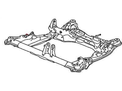 Honda 50200-SVB-A02 Sub-Frame, Front Suspension