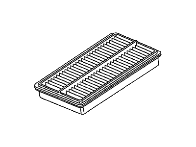 Honda 17220-RRA-A00 Element Assembly, Air Cleaner