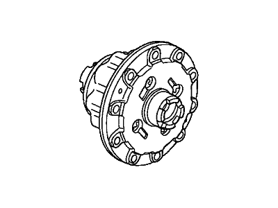 Honda 41200-PNT-003 Differential Assembly, Helical Limited Slip