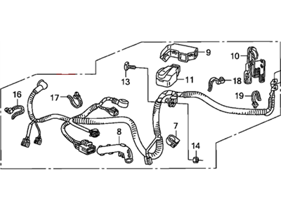 Honda 32111-RRB-A03 Sub-Wire, Starter