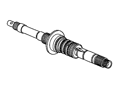 Honda 23210-RPC-000 Mainshaft